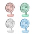 Usb Foldable Rechargeable Telescopic Mini Desktop Air Fan JOYKALY YG-735 rechargeable ac/dc 2400mAh Mini Fan charger fan. 