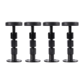 4PCS Headboard Stoppers, Adjustable Threaded Bed Frame Anti-Shake Tool, Bed Shake Support Stabilizer.