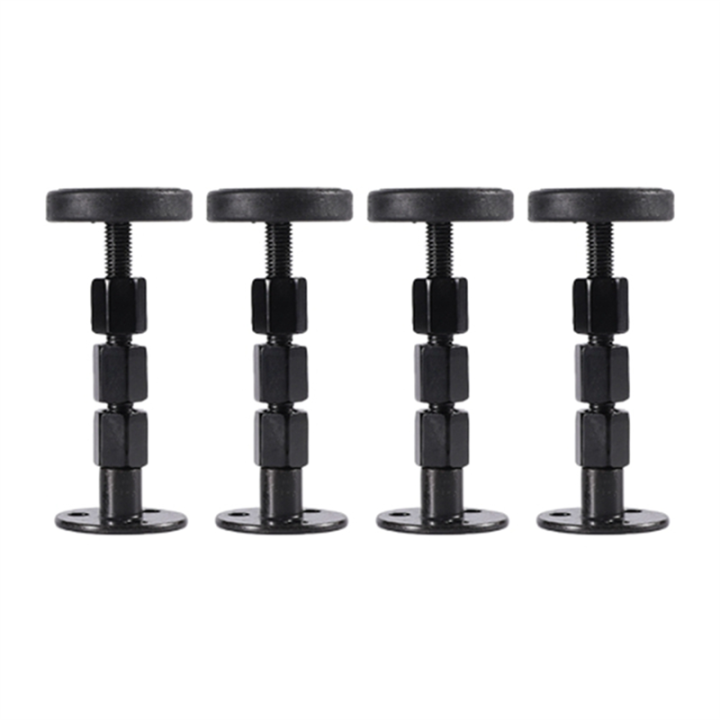 4PCS Headboard Stoppers, Adjustable Threaded Bed Frame Anti-Shake Tool, Bed Shake Support Stabilizer