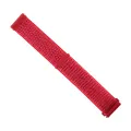 For Fitbit Versa / Versa 2 Nylon Watch Band with Hook and Loop Fastener(Red). 