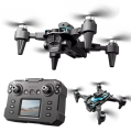 Drone 4k Profesional HD Camera Obstacle Avoidance Aerial Photography Brushless Motor Foldable Quadcopter(Three 6K Camera) MB. 