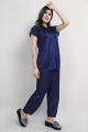 Comfortable Nightwear for Women Short Sleeve Shirt and Pant - Night Dress For Women..