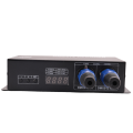 LKPCIGCXM 2X Dmx 512 Digital Decoder,Dimming Driver Dmx512 Controller for LED Rgbw Tape Strip Light Rj45 Connection Dc12-24V 20A.