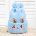 Newborn Girl Boy Hats Baby Soft Warm Crochet Knit Cartoon Beanie Cap Cute Baby Hats for 0-6 Months Baby Winter Hat for Kids. 