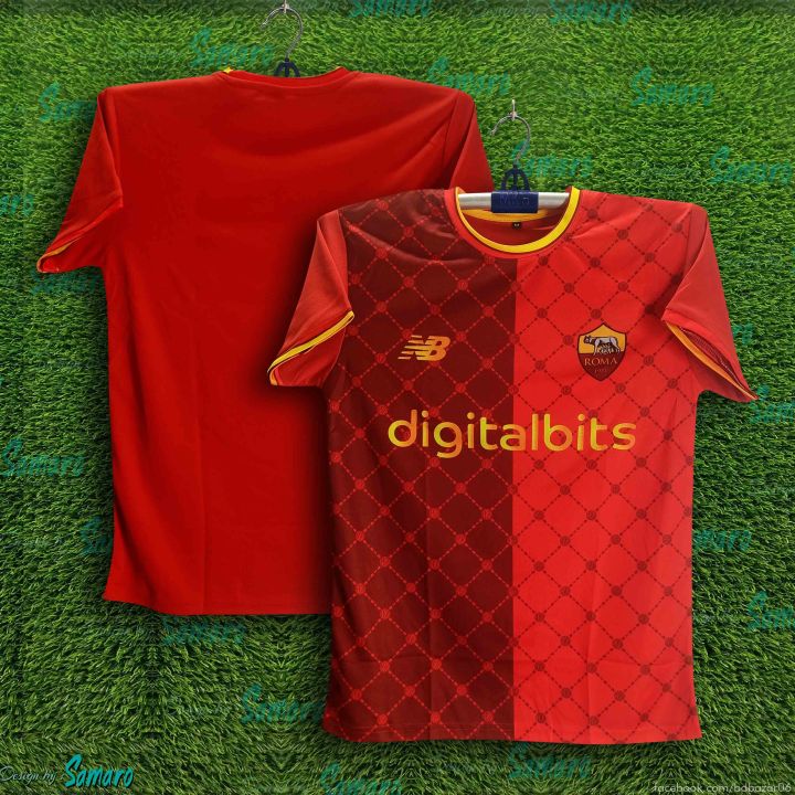 Roma%20Short%20sleeve%20Football%20Jersey%20For%20Men%20-%20Half%20Sleeve%20-%20Roma%20Jersey%202026/2027%20-%20Image%204