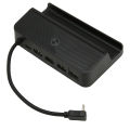 Gaming Docking Station, 100W Power Output Game Console Docking Station 5 in 1 Hub for Travel. 