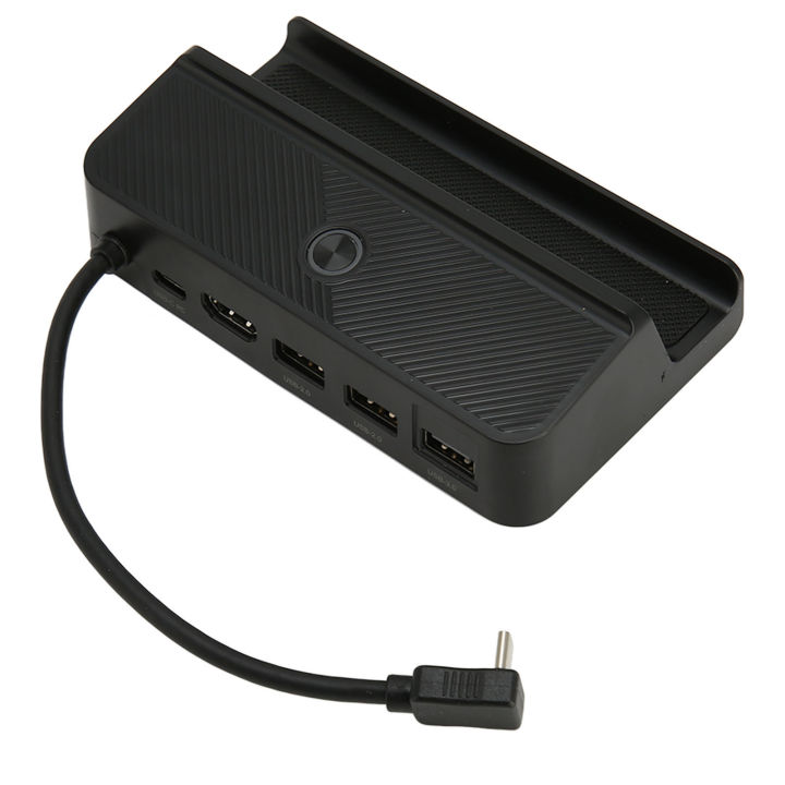 Gaming Docking Station, 100W Power Output Game Console Docking Station 5 in 1 Hub for Travel