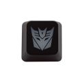 run 1PC DIY ABS Backlit Mechanical Keyboard Keycap R4 Height Personality Translucent key cap E. 