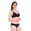 Soft Cotton Bikini Set for Women Bra Panty Sets.