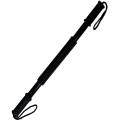 Power Twister 50 kg Flexible Strength Chest Shoulder Arm Rod Spring Exerciser Bar - Black.