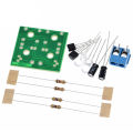 DIY Electronic Kit 5MM LED Flashing Light Circuit Simple LED Blinking Flip Flop Suite Welding Practice Parts DC 3-9V Creek.