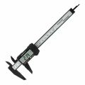 6 Inch/ 150mm Electronic Digital Vernier Meter Caliper Carbon Fiber Reinforced Plastic High Precision Slide Caliper LCD Display Measuring Tool. 