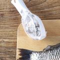 1 pisFish Skin Brush Scraping Kitchen Fish Scale Cleaner Fast Remove Fish Knife Cleaning Peeler Scaler Scraper Kitchen Tool_Jess Gadget.