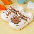 Summer New Baby Slippers Indoor Non-slip Soft Bottom Comfort Fashion Cute Children's Hole Shoes Boys Girls Kid Outdoors Sandals.