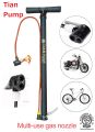 Bike & Cycle Air Pressure Pumper Hand Activated for Bike, Ball, Tire, Pool Chrome - Bike - সাইকেল - সাইকেল. 