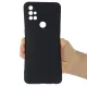 For OnePlus Nord N10 5G Pure Color Liquid Silicone Shockproof Full Coverage Case. 