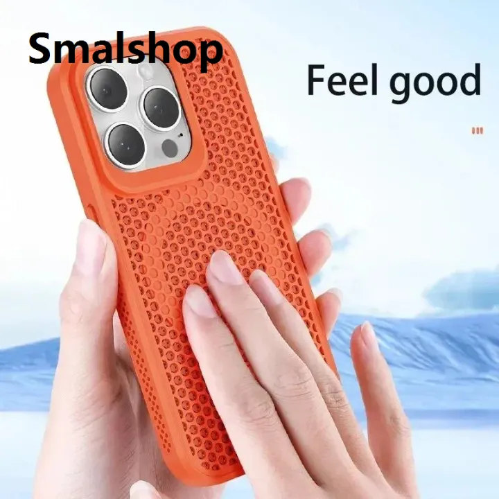 Smalshop%20Cooling%20Heat%20Dissipation%20Phone%20Case%20For%20iPhone%2017%2016%2015%2014%2013%2012%2011%20Pro%20Max%20Plus%20Breathable%20Hard%20Back%20Magnetic%20Cover%20For%20Magsafe%20-%20Image%205