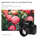 Andoer Camera Lens 85mm F1.8 Large Full Frame Portrait Manual Focus EF Mount for Canon EOS 800D 600D 550D 90D 80D 77D 70D 50D 6D. 