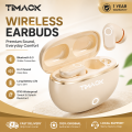 TIMACK® OPENBUDS V6.0 Wireless Earphone Bluetooth Earbuds Touch Control Headphone Comfort Fit HiFi Stereo Long Battery Life Airpods ENC Noise Cancellation With Mic.