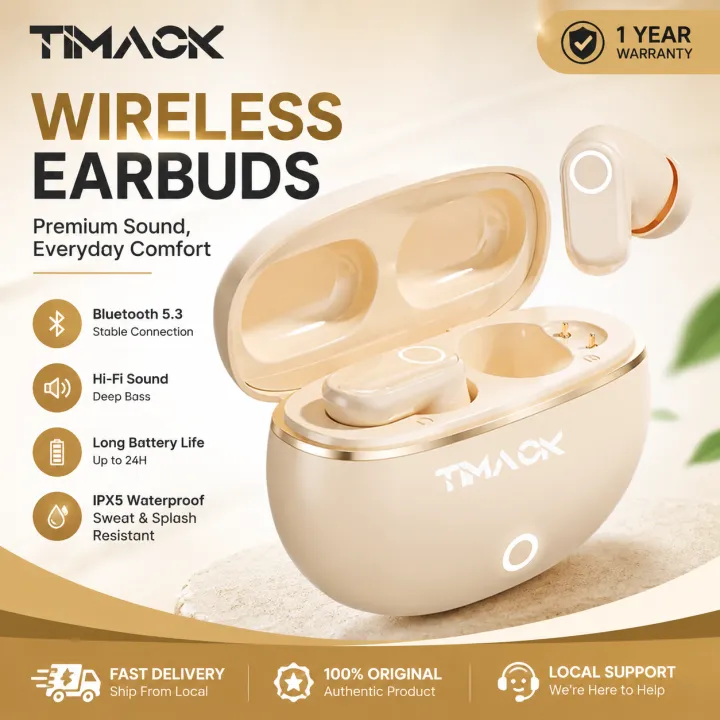 TIMACK%C2%AE%20OPENBUDS%20V6.0%20Wireless%20Earphone%20Bluetooth%20Earbuds%20Touch%20Control%20Headphone%20Comfort%20Fit%20HiFi%20Stereo%20Long%20Battery%20Life%20Airpods%20ENC%20Noise%20Cancellation%20With%20Mic%20-%20Image%202