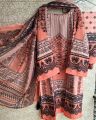 Ready Made Pure dubai silk Digital Print Three Piece.