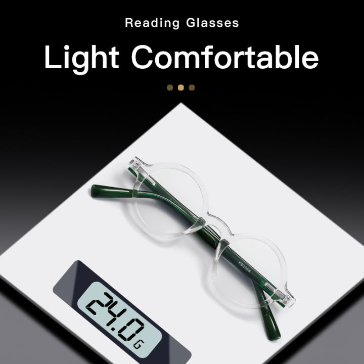 KAEDEK%20Trend%20Printed%20Frame%20Acetate%20Reading%20Glasses%20Men%20Eye%20Protection%20Anti-Blue%20Light%20Presbyopia%20Eyeglasses%20-%20Image%204