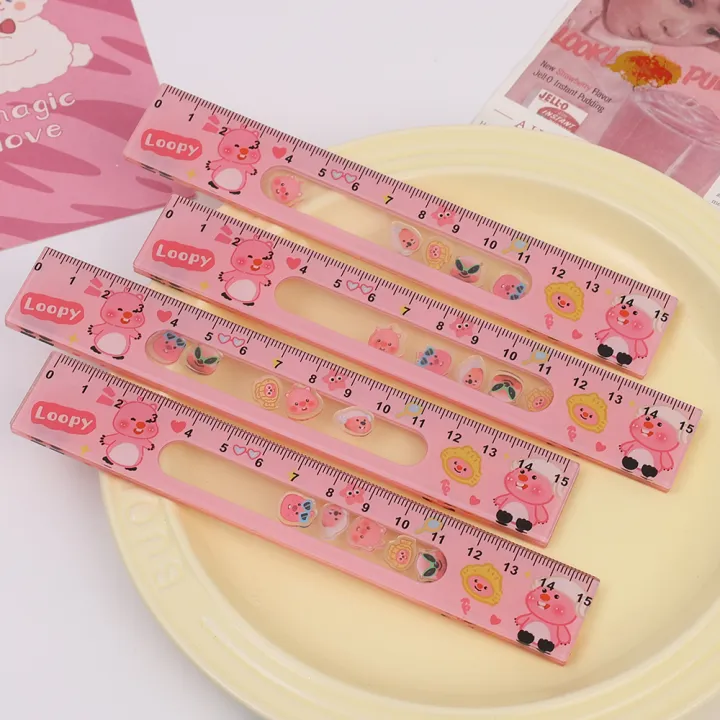 Loopy%2015Cm%20Rulers%20Kawaii%20Students%20Stationery%20Measurement%20Math%20Class%20Trendy%20Cartoon%20Stylish%20Lovely%20Cute%20Kids%20Gift%20Gift%20School%20-%20Image%206