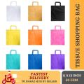 Hazi Tissue Bag | 11 X 13 inch 50GSM | Shopping Bags | 20 Pcs Per Pack.