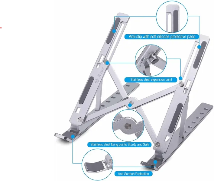 Laptop%20Stand%20Aluminium%20Foldable%20%20Support%20Adjustable%20Notebook%20Holder%20Tablet%20Base%20For%20PC%20Computer%20Accessories%20-%20Image%204