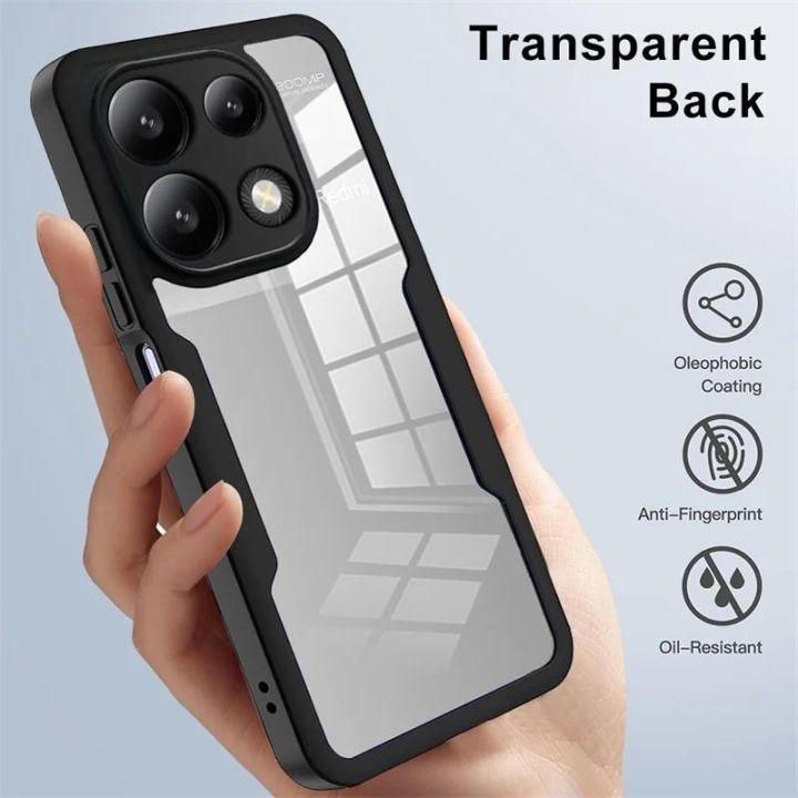 Phone%20case%20Xiaomi%20Poco%20M6%20Pro%20M6Pro%20M%206%204G%20Transparent%20Protector%20with%20Mobile%20phone%20Film%20Cover%20Double%20Protect%20shield%20Full%20Cover%20Armor%20Cover%20cases%20-%20Image%207