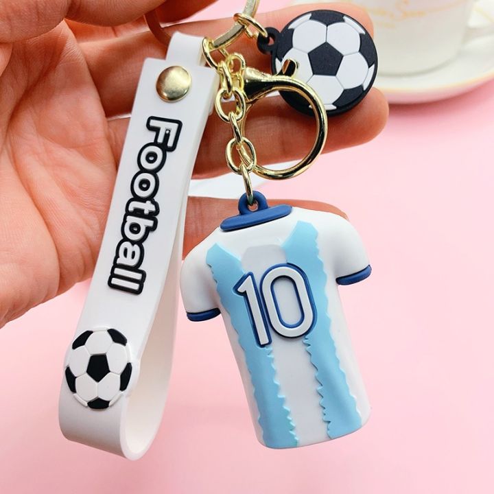 Football%20Player's%20Jersey%20Keychain%20Soccer%20Clothing%20Pendant%20Keyring%20Fashion%20Design%20Women%20Handbags%20Car%20Key%20Chain%20Gifts%20wholesale%20-%20Image%202