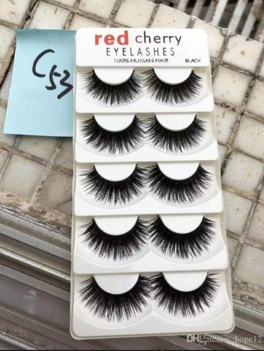 RED%20CHERRY%20False%20Eyelashes%20Natural%20Long%20Eye%20Lashes%20Extension%20Makeup%20Professional%20False%20Eyelash%20-%20Image%203