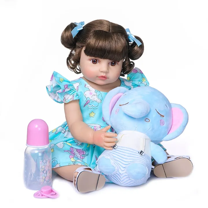 55CM%20NPK%20reborn%20baby%20doll%20toddler%20girl%20bebe%20reborn%20very%20soft%20full%20body%20silicone%20doll%20bath%20toy%20-%20Image%203