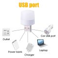 CASIFY USBL01 USB Led Light Mini USB LED Interior Lights – Ambient Mood Lamp for Night Use 1W Pocket Mini LED Night Light USB Plug Warm Lamp Mobile Charging USB Book Lamp - White. 