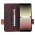 For Sony Xperia 10 V Magnetic Clasp Flip Leather Phone Case.