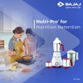 Bajaj Mixer Grinder / Blender / Juicer 4 Jars GX-4701 800 Watt. 