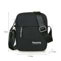 Simple Mini Crossbody Handbags Bag Men's Nylon Shoulder Side Bag for Men Messenger Phone Sling Bag Husband Chest Pack Wallet. 