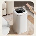 Trash Sensor Smart Touchless Induction Lid Can Bin With Wastebasket Capacity Bathroom For Kitchen Large Trash Electric. 