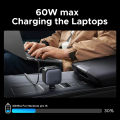 UGREEN 145W 90W 60W Car Charger 3 USB-C & 1 USB-A Ports PD QC4.0 Fast Charging with Retractable Cable for iPhone 15 Pro MacBook.