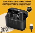 Ulanzi J12 Dual Wireless Microphone for Android with Charging Case for Type-C Mobile.