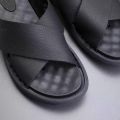High Quality Leather Comfortable Men Slippers Leather Mens Sandals Sleeper. 