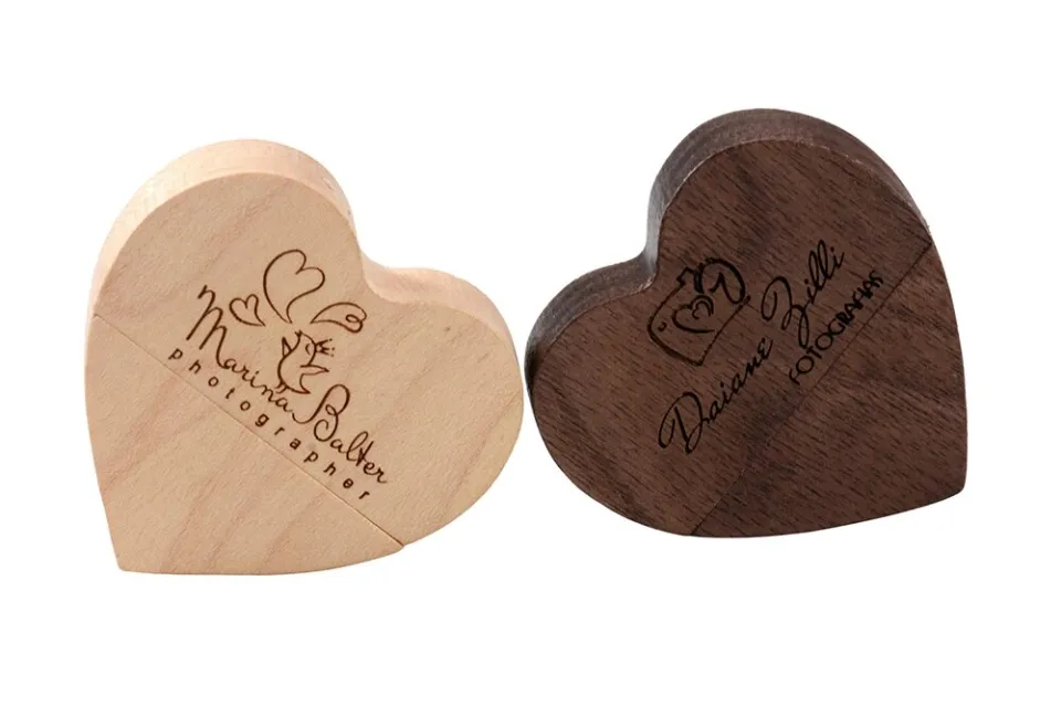 JASTER 64GB Wooden USB Flash Drive - Gift Box, Real Capacity, Photography Pen Drive, Free Logo Personalization - View #4