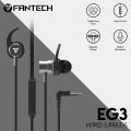 FANTECH SCAR EG3 In Ear Gaming Earphone Black Edition Headphone. 