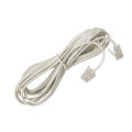 Telephone Intercom PBX Ready RJ11 Extension Cable 3 to 100 Meter. 