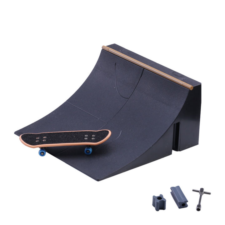 【Yurui】Finger Skateboard Set 6 ni Skateboard For Kids ldren oy Set color:a