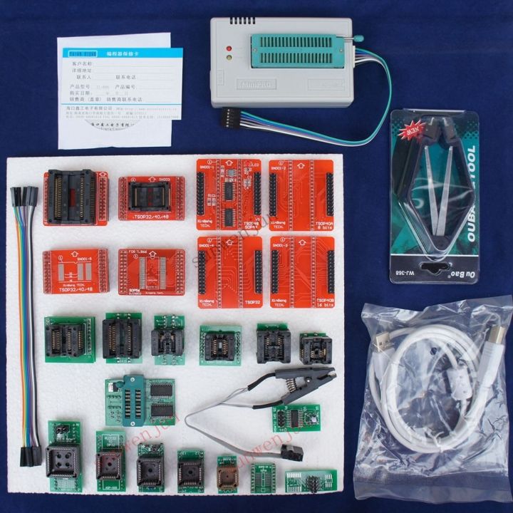 TL866A USB minipro Tools DIY Programmer EEPROM FLASH AVR MCU PIC ICSP ...