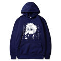 Funny Japna Anime Hunter X Hunter Hoodies Men Women's Long Sleeve Sweatshirt Killua Zoldyck Manga Unisex Oversized Hoodie Street. 