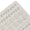 Pearl/Twist/Bra Belt Fondant Silicone Mold Chocolate Cake Decorating Mould.