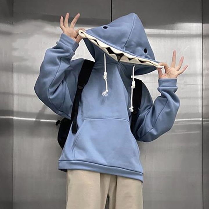 Sweatshirts%20For%20Women%20Shark%20Hoodie%20Long%20Sleeve%20Blue%20Kawaii%20Shark%20Shape%20Hooded%20Pullover%20Sweatshirts%20Graphic%20Sweatshirts%20Women%20KEEMEEUYZO%20-%20Image%206