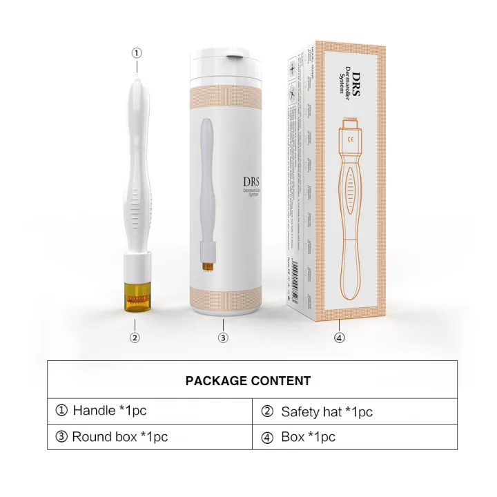 【Broad Sunlight shop】（NEW）40Pins DRS Derma Stamp 14mm*0.5mm Roller Skincare For Areas